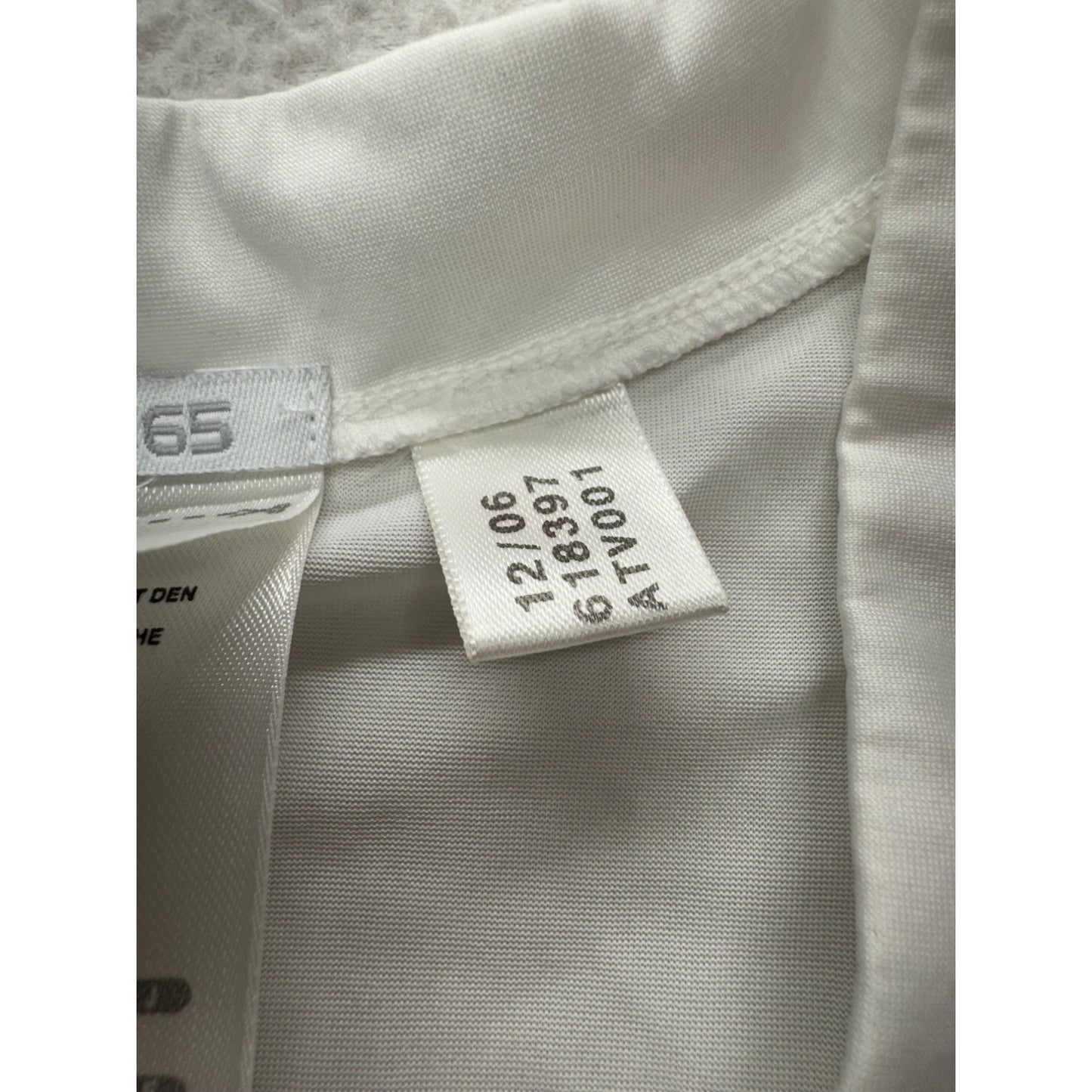 Adidas Clima365  Sleeveless White L Sportswear Shirt Embroidery #9585