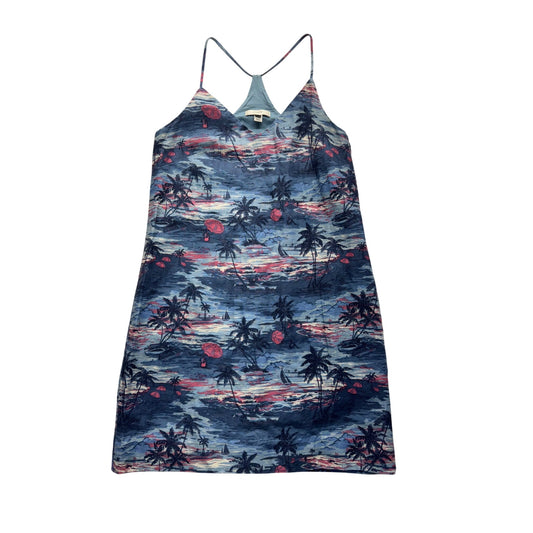 J. Crew Hawaiian Print Strappy A-Line Dress 00 #9147