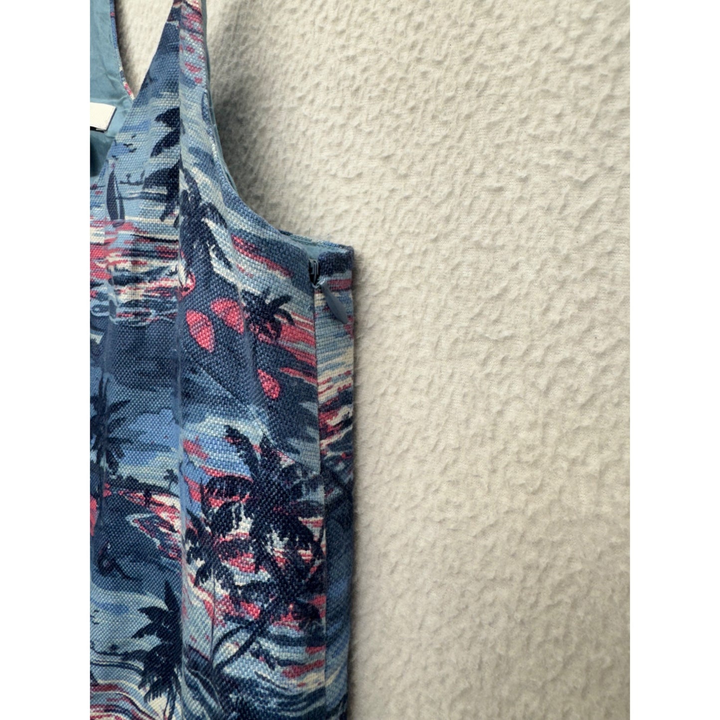 J. Crew Hawaiian Print Strappy A-Line Dress 00 #9147