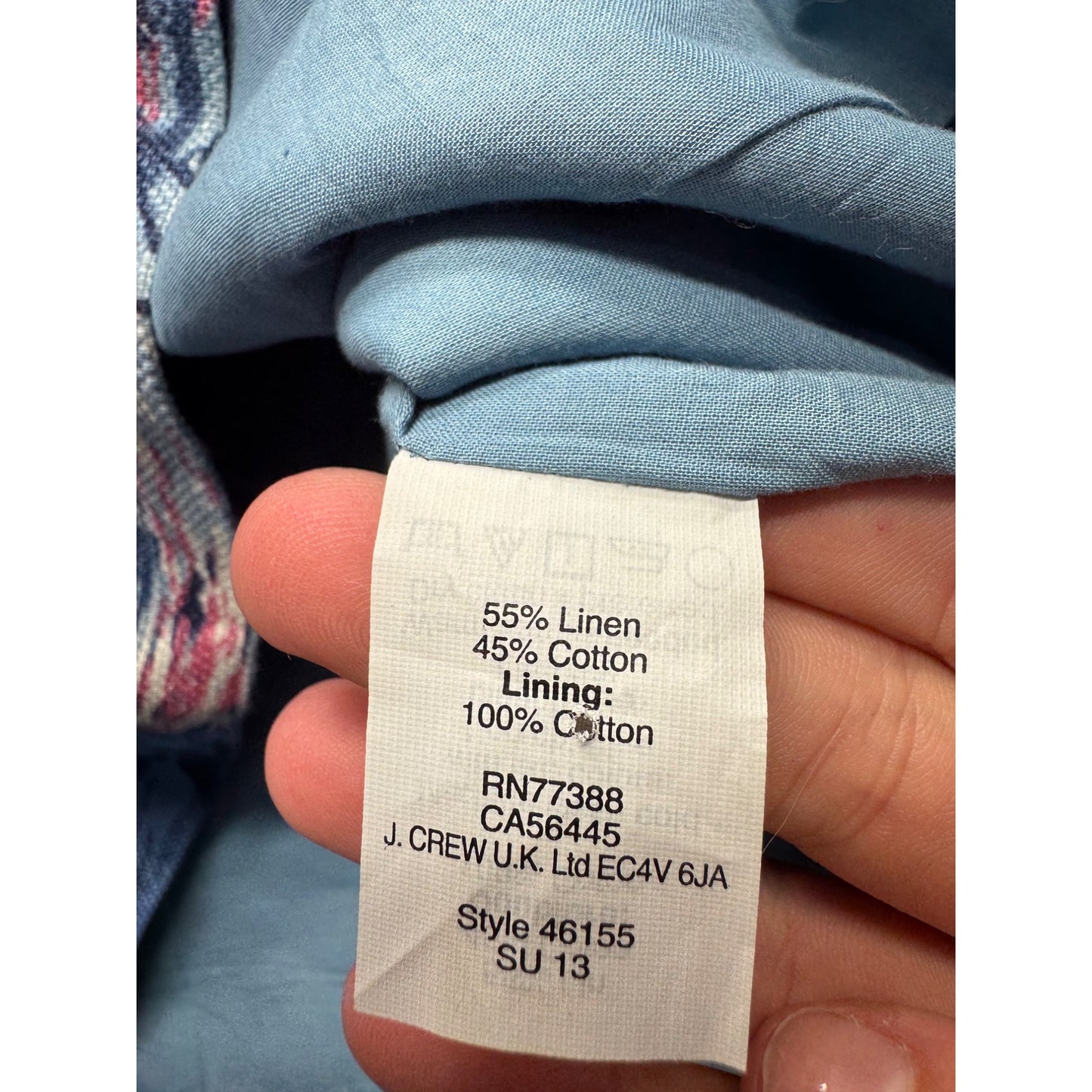 J. Crew Hawaiian Print Strappy A-Line Dress 00 #9147