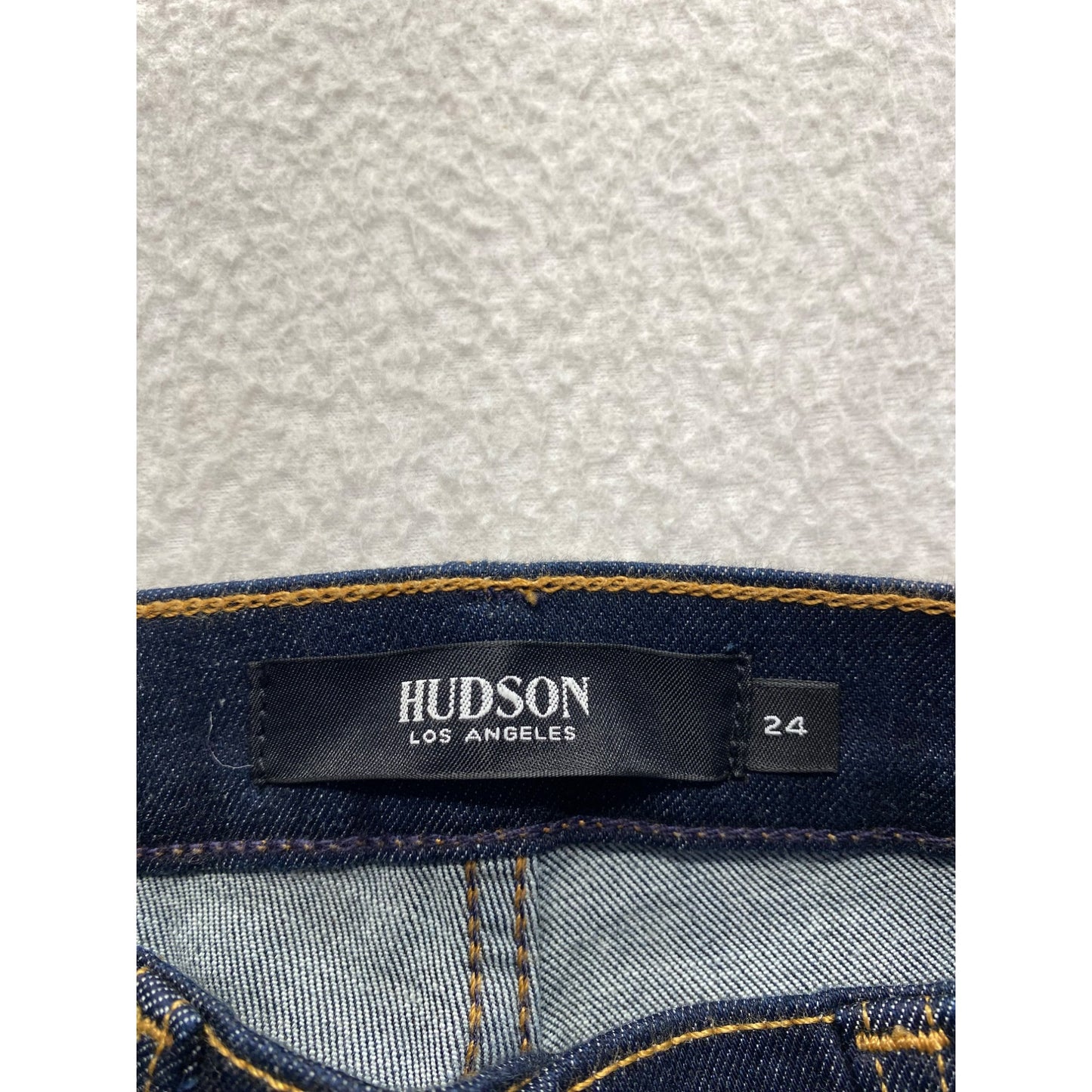 Hudson Womens Dark Wash Skinny Jeans #5674