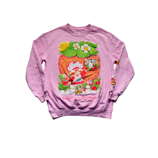 Women’s Strawberry Shortcake Pink Sweatshirt #7736
