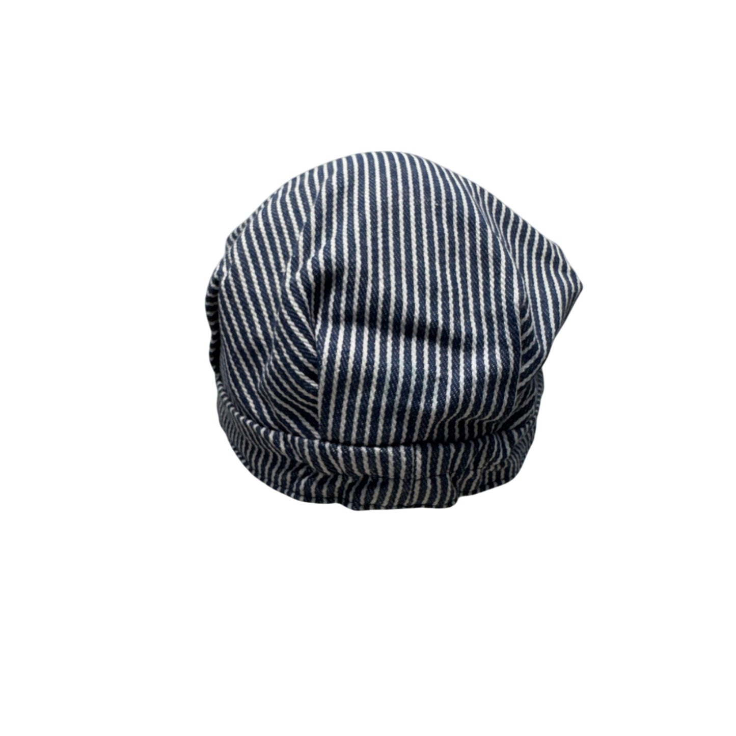 Choo Choo Bobs Striped Train Engineer Cap Adult Size #9842