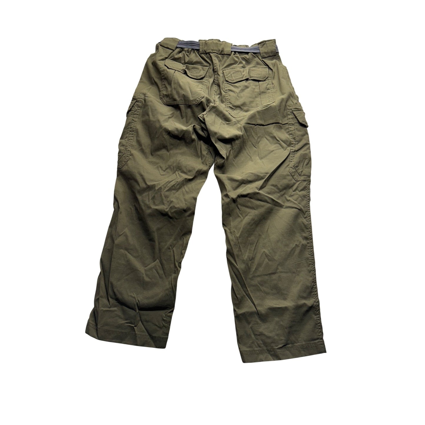 Duluth Trading Co. Cargo Pants M Green Nylon Spandex #9091