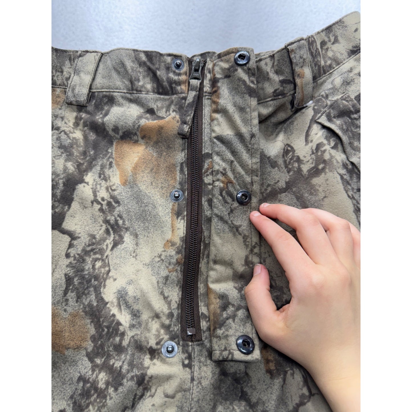 Natural Gear Camo Hunting Pants M Elastic Waist #9463