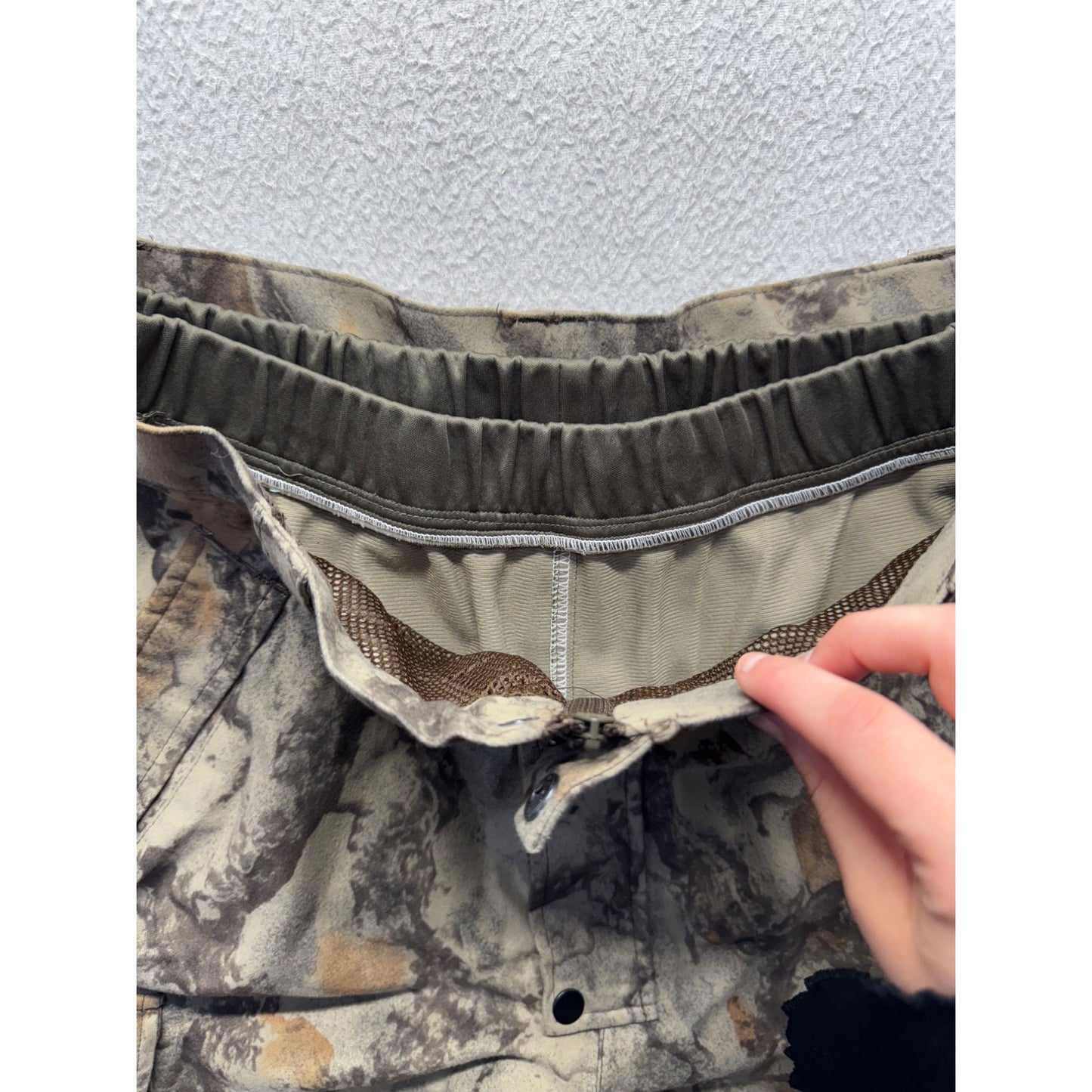 Natural Gear Camo Hunting Pants M Elastic Waist #9463