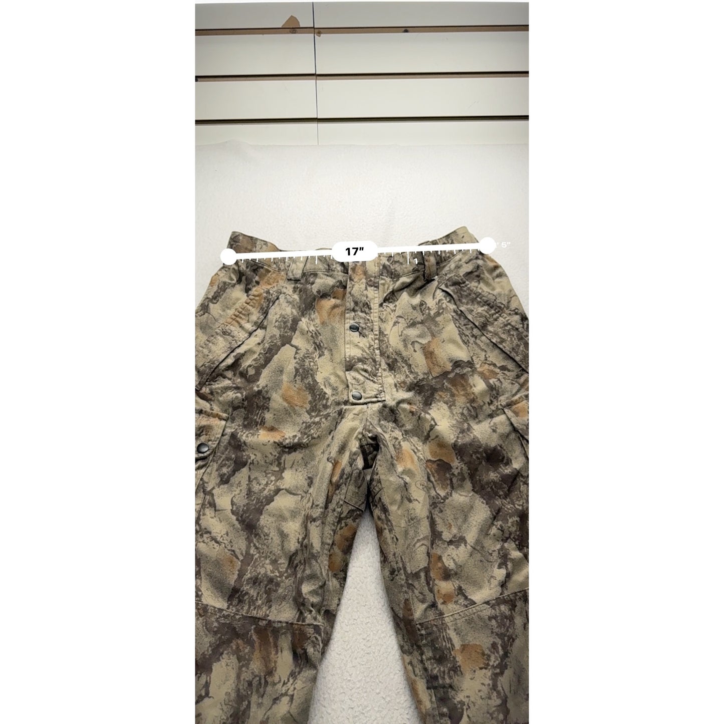 Natural Gear Camo Hunting Pants M Elastic Waist #9463