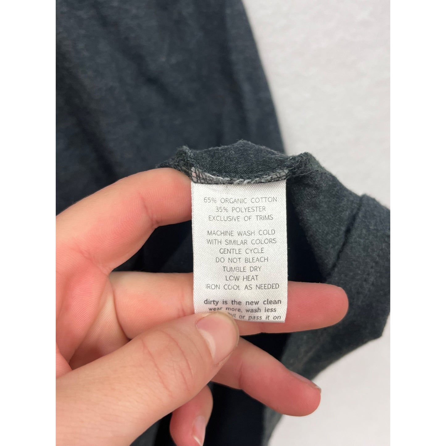 Toad & Co Womens Medium Short Sleeve V-Neck A-Line Dress Charcoal Gray #6917