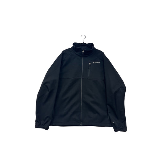 Columbia Mens Black Omni-Shield Full-Zip Fleece Jacket XXL #8142