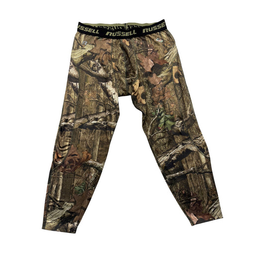 Russell Mens Camouflage Compression Leggings 2XL #7619