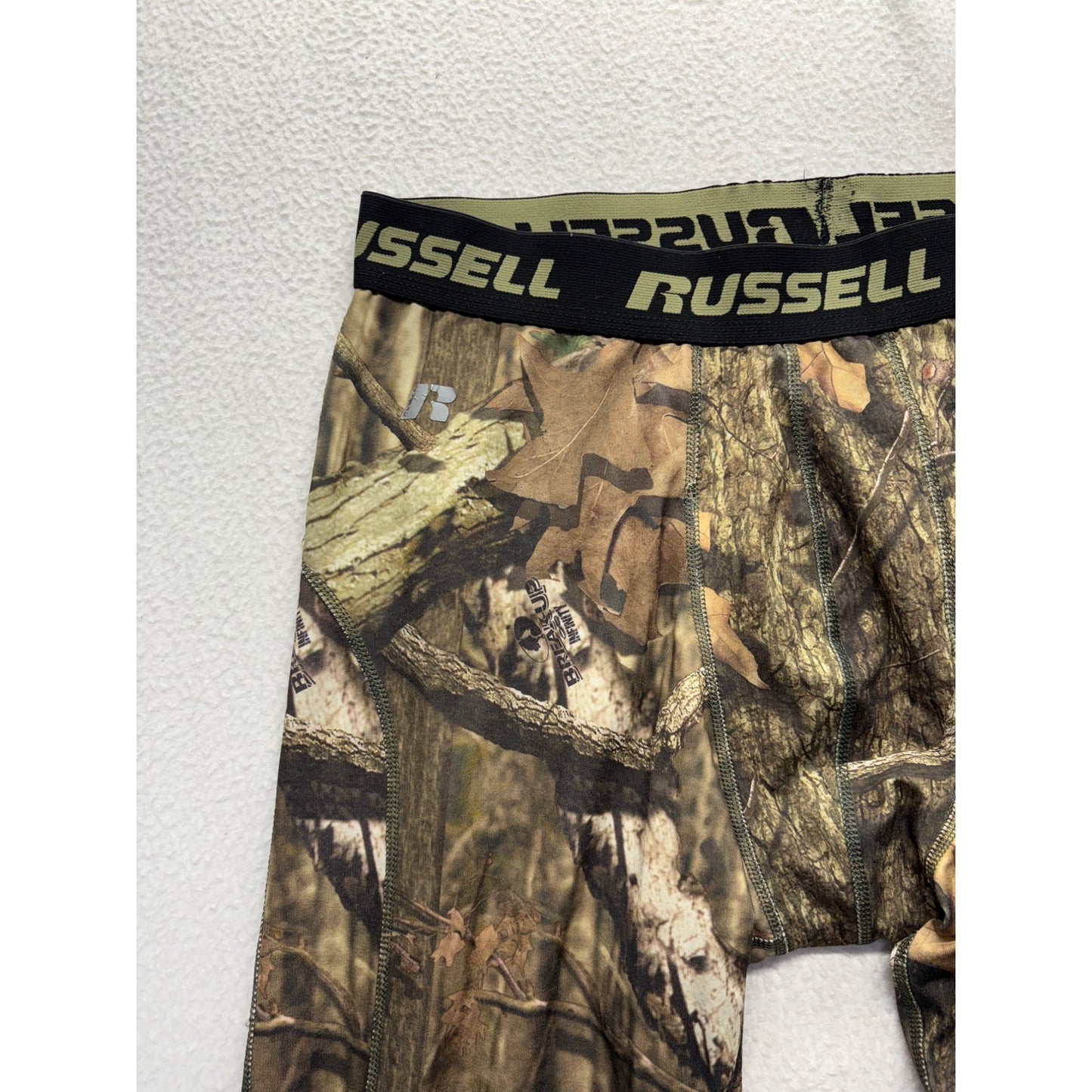 Russell Mens Camouflage Compression Leggings 2XL #7619
