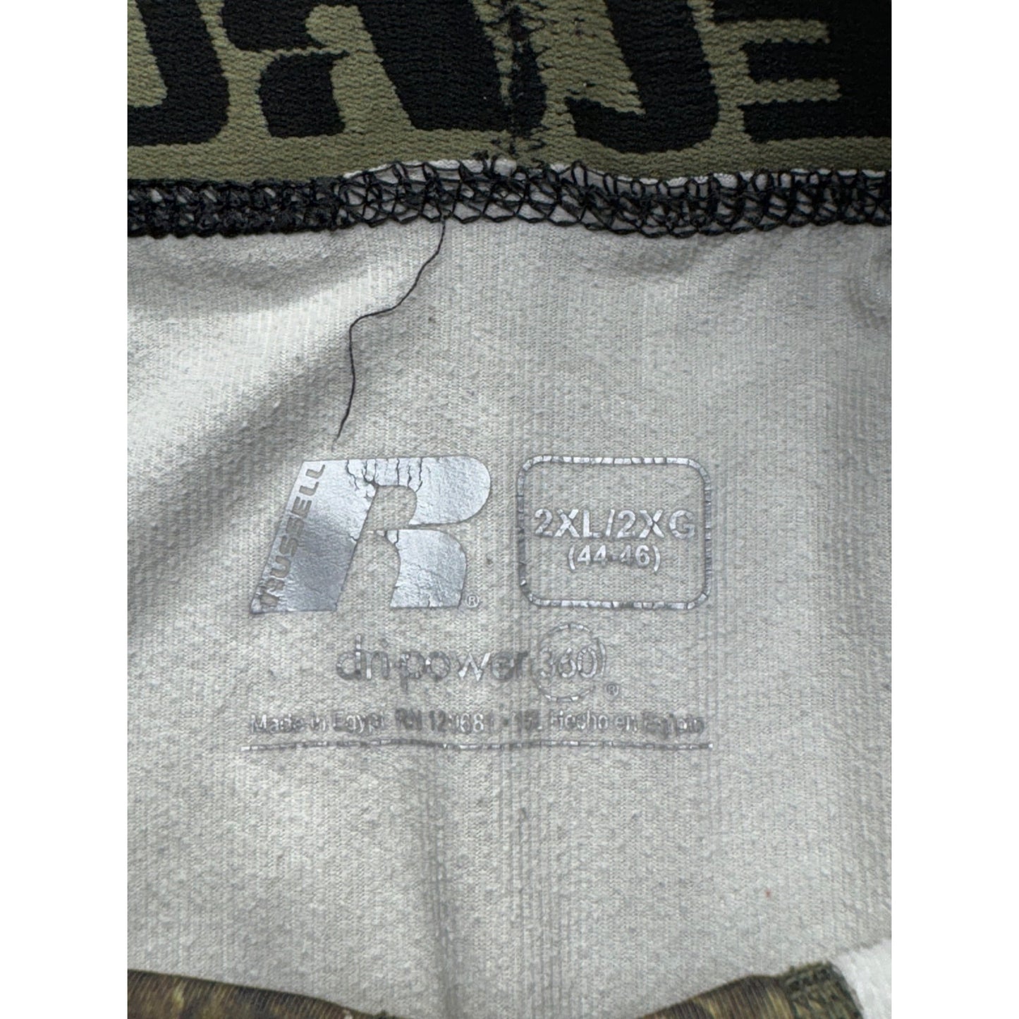 Russell Mens Camouflage Compression Leggings 2XL #7619