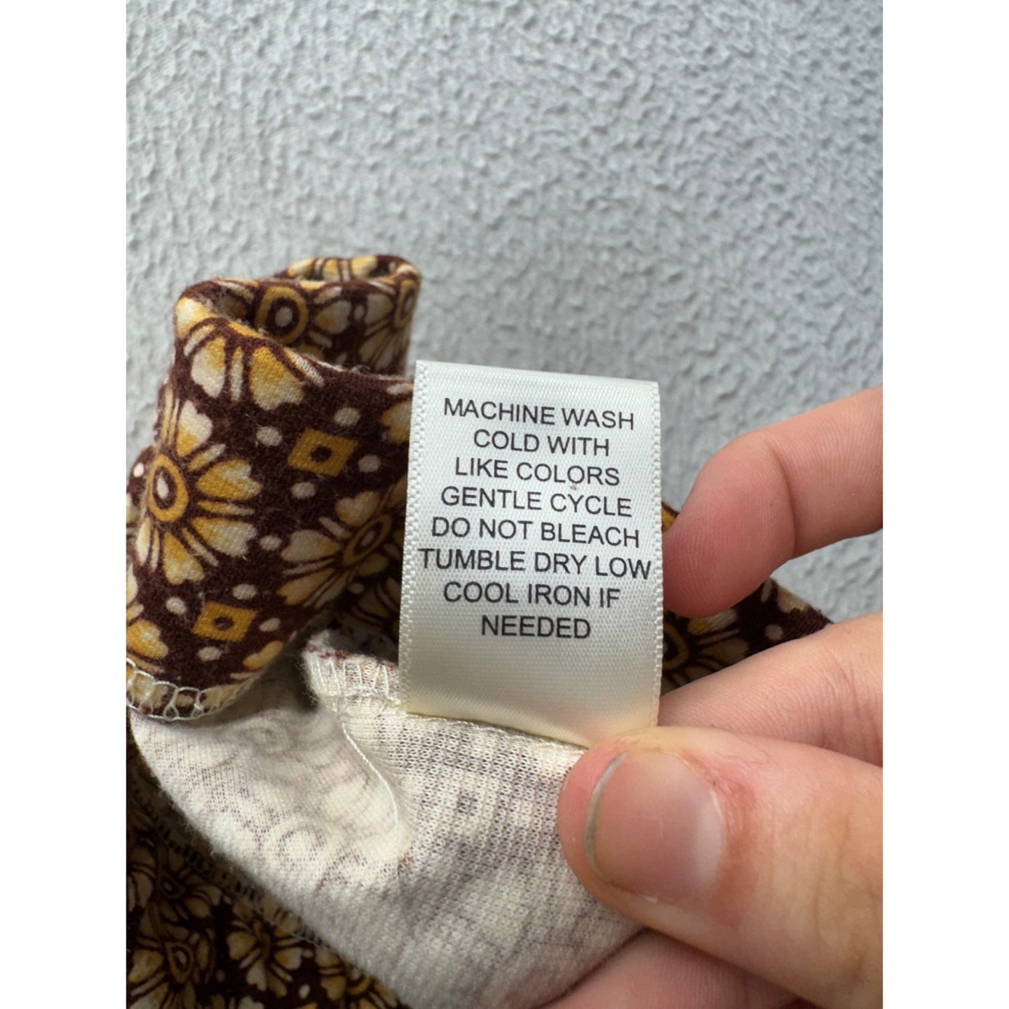 Altard State Small Brown & Yellow Floral Print Flared Pants 283B