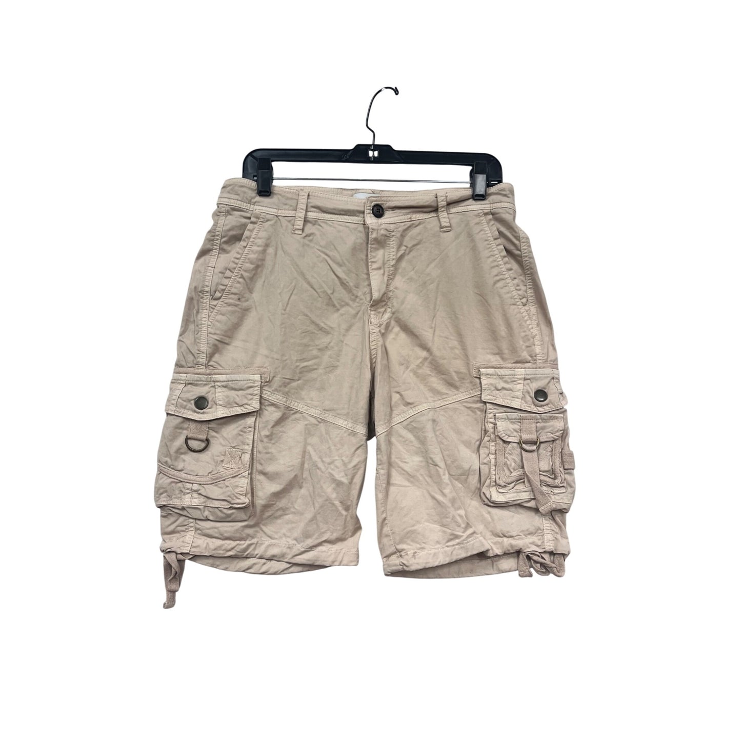 Four Steeds Cargo Shorts Size 10 Beige #370A