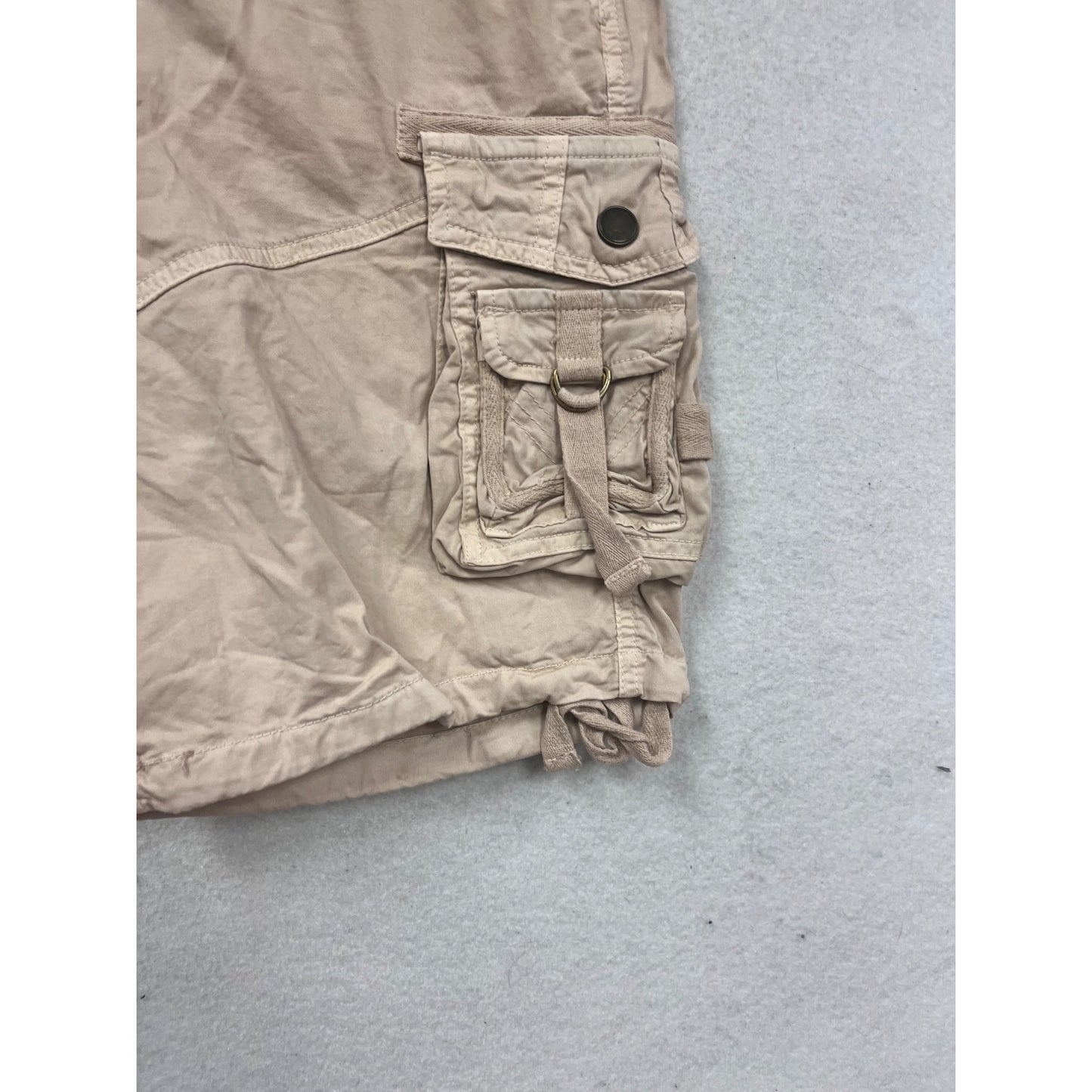 Four Steeds Cargo Shorts Size 10 Beige #370A
