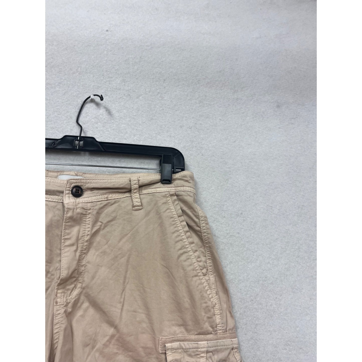 Four Steeds Cargo Shorts Size 10 Beige #370A