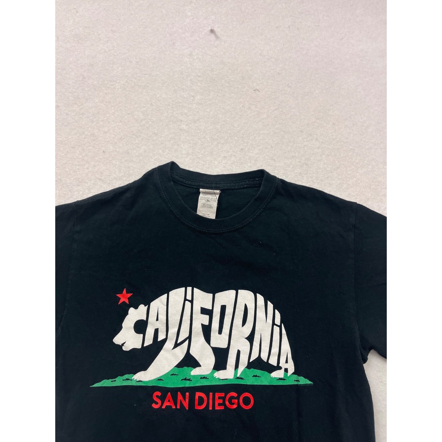 California San Diego Graphic Bear Tee #216A