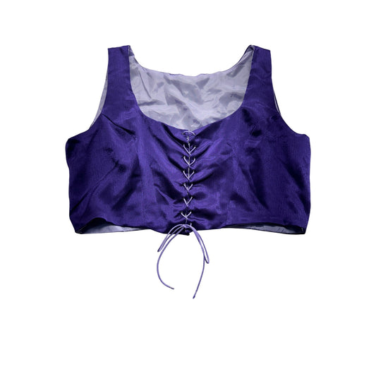 Women’s Handmade Reversible Corset Top#5289