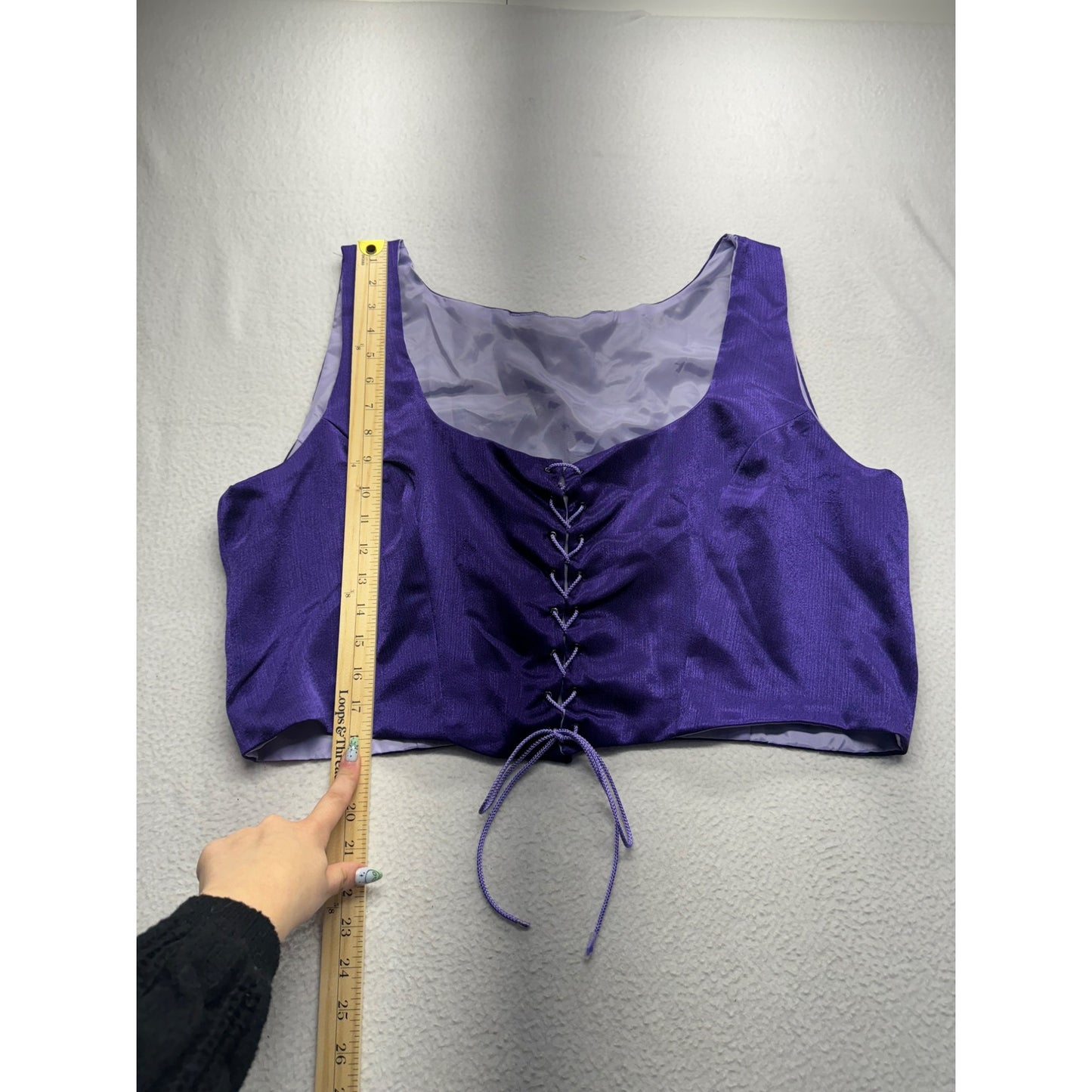 Women’s Handmade Reversible Corset Top#5289