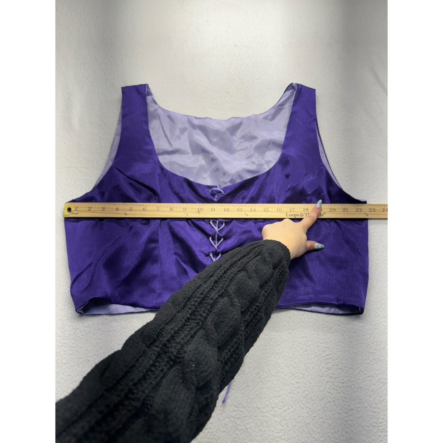 Women’s Handmade Reversible Corset Top#5289