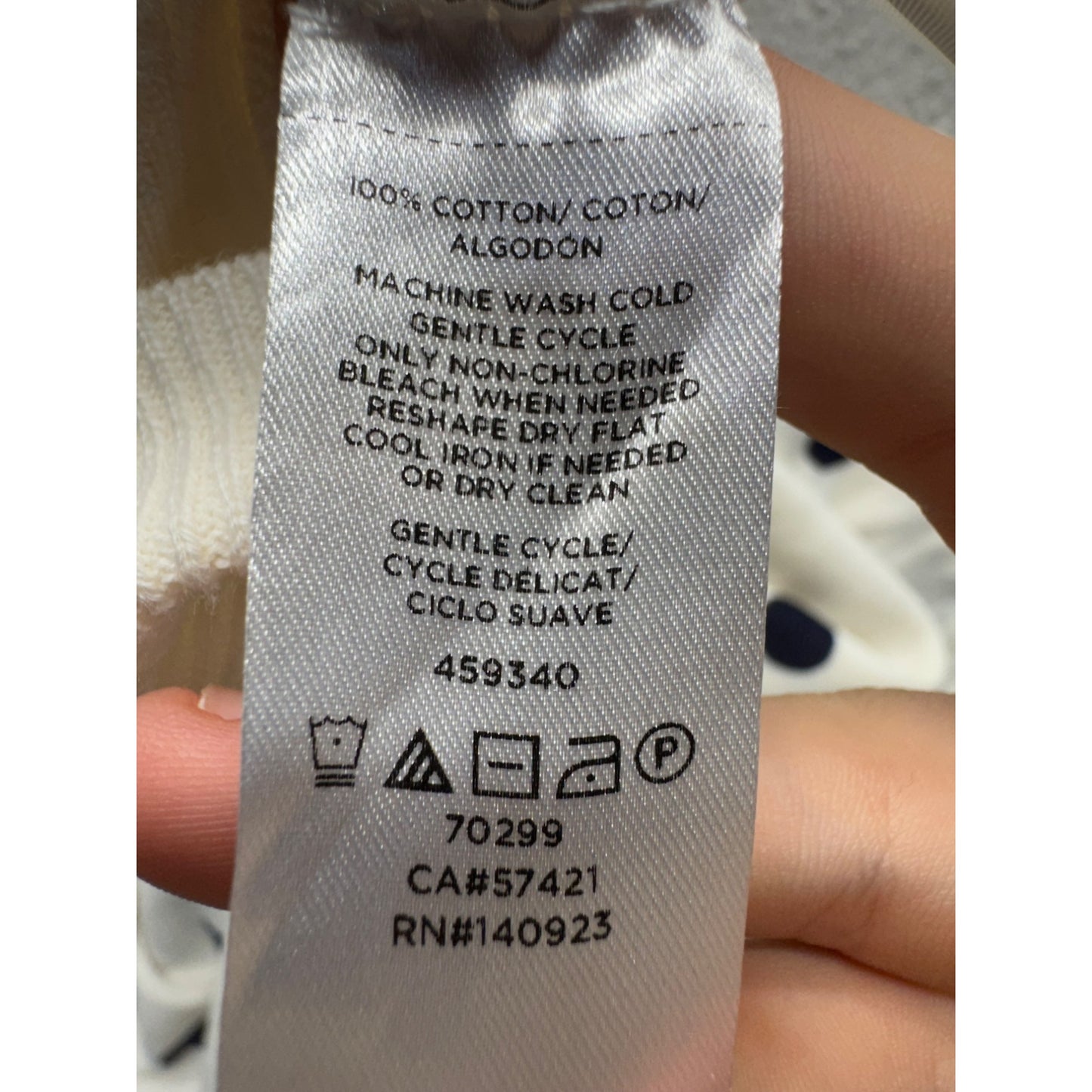 Loft Polka Dot Cardigan Sweater S #287B