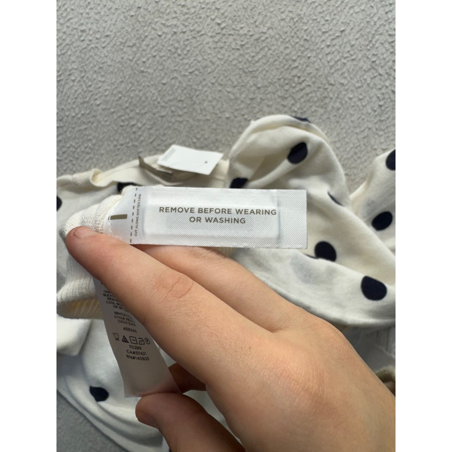 Loft Polka Dot Cardigan Sweater S #287B