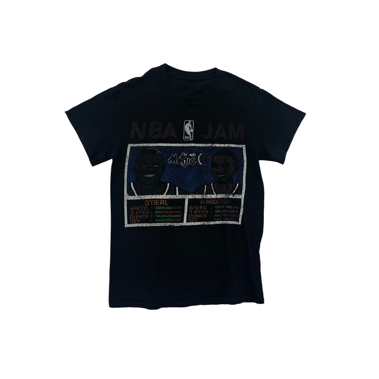 Vintage NBA Jam Orlando Magic Graphic T-Shirt Mens S #8793