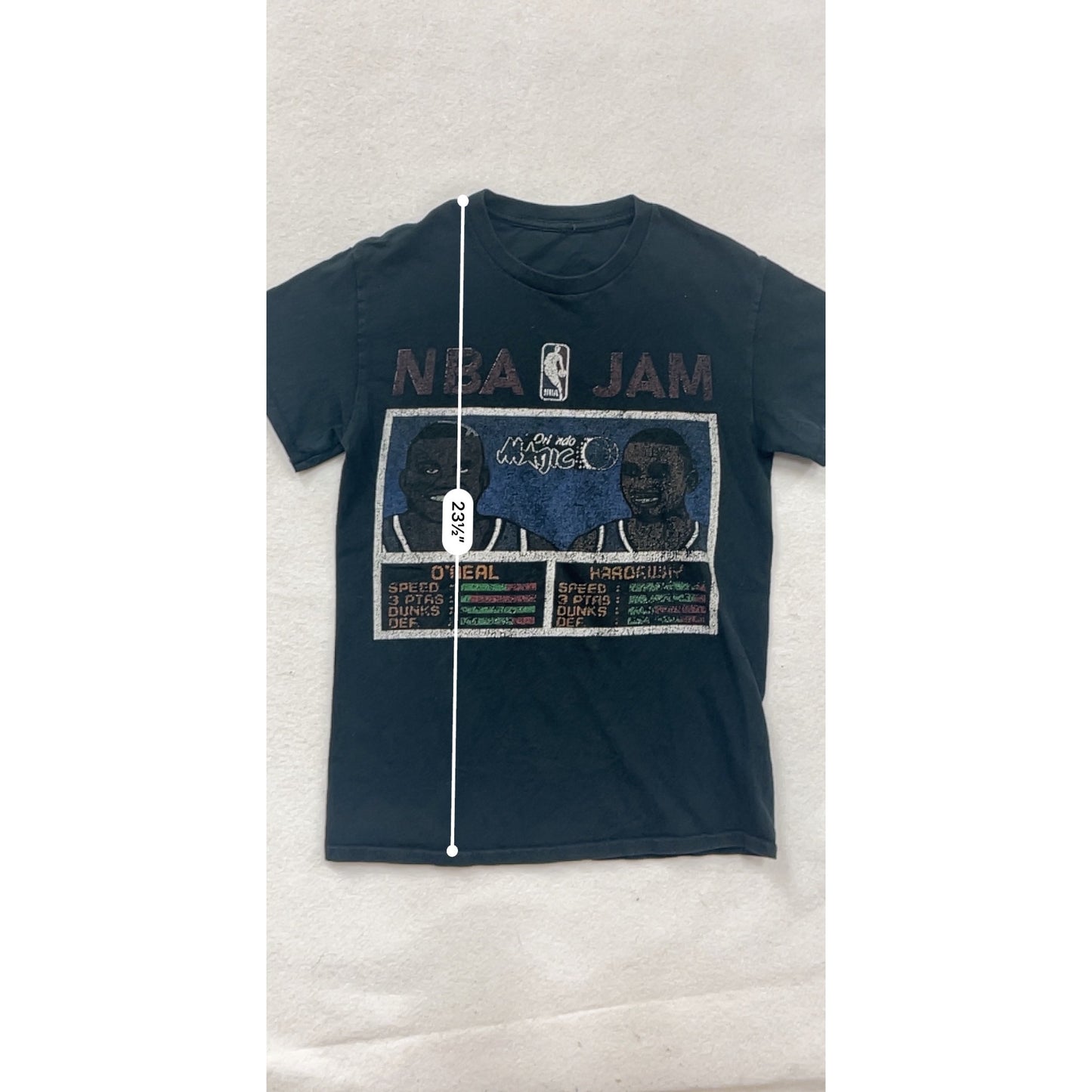 Vintage NBA Jam Orlando Magic Graphic T-Shirt Mens S #8793