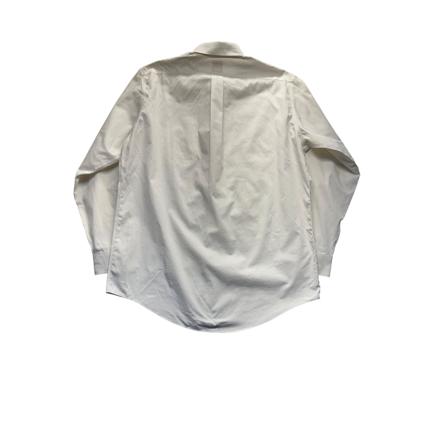 Brooks Brothers Mens White Non-Iron Dress Shirt 346 Style 15-4/5 #9540