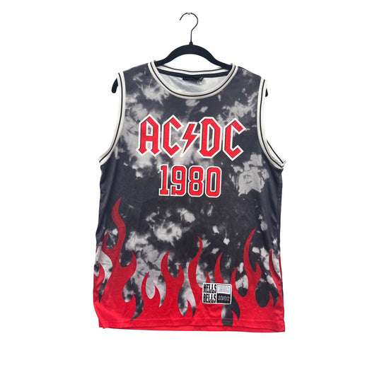 AC/DC 1980 Hells Bells Medium Graphic Sleeveless Tank Top #8722