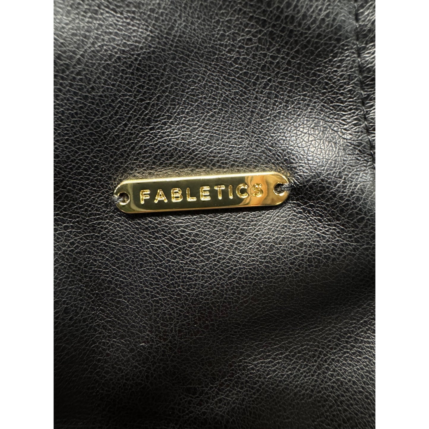 Fabletics Black Faux Leather Athletic Shorts L 307B