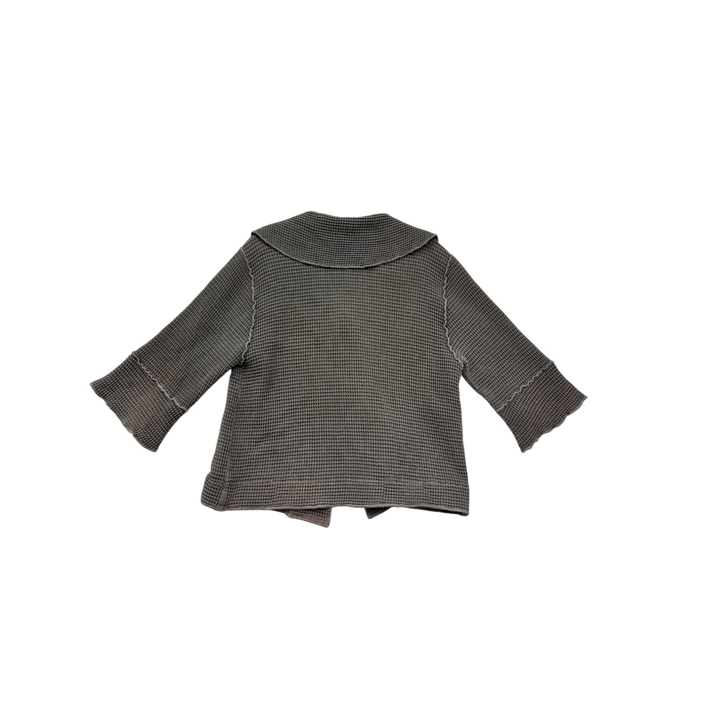 Focus Waffle Knit Cardigan Jacket #48A