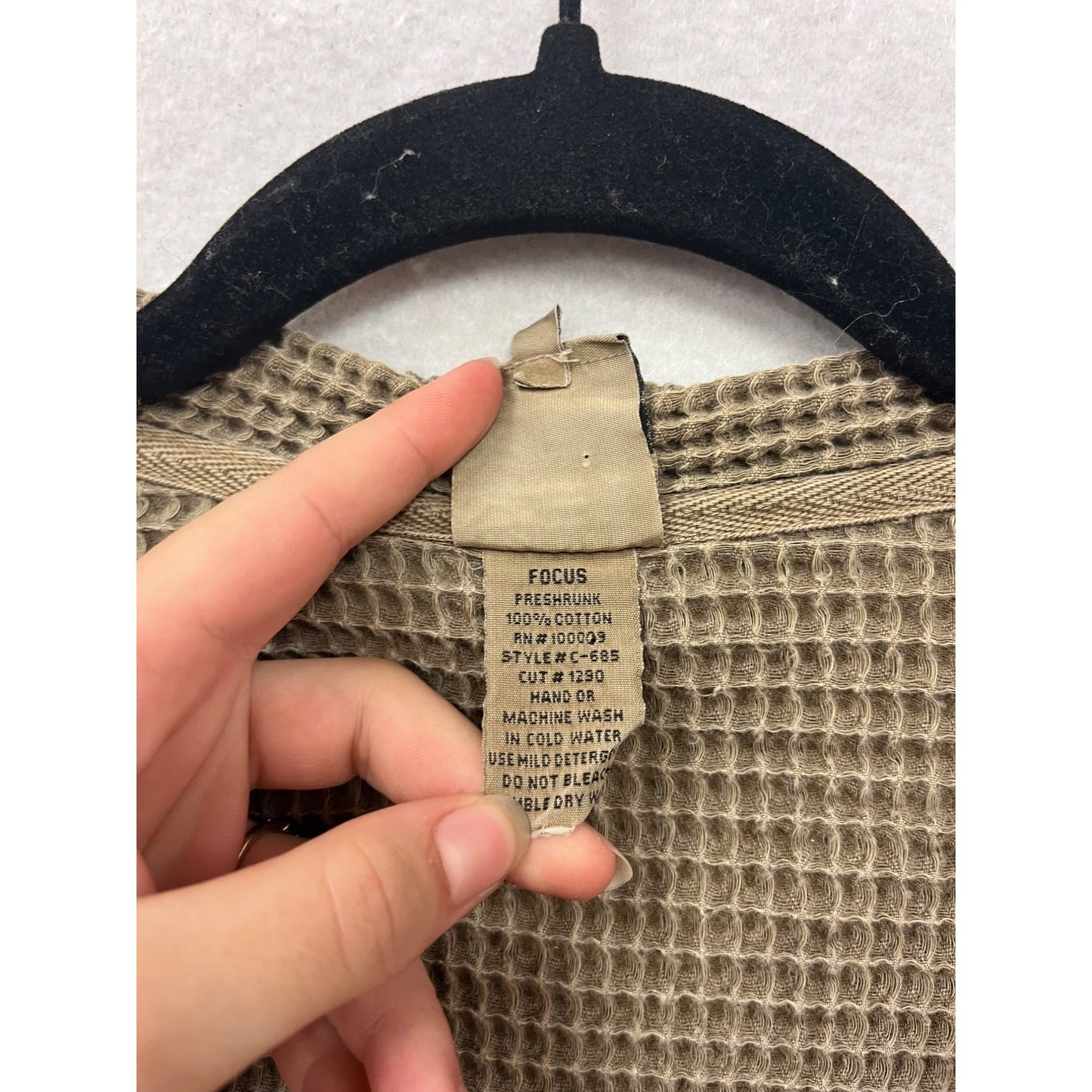 Focus Waffle Knit Cardigan Jacket #48A