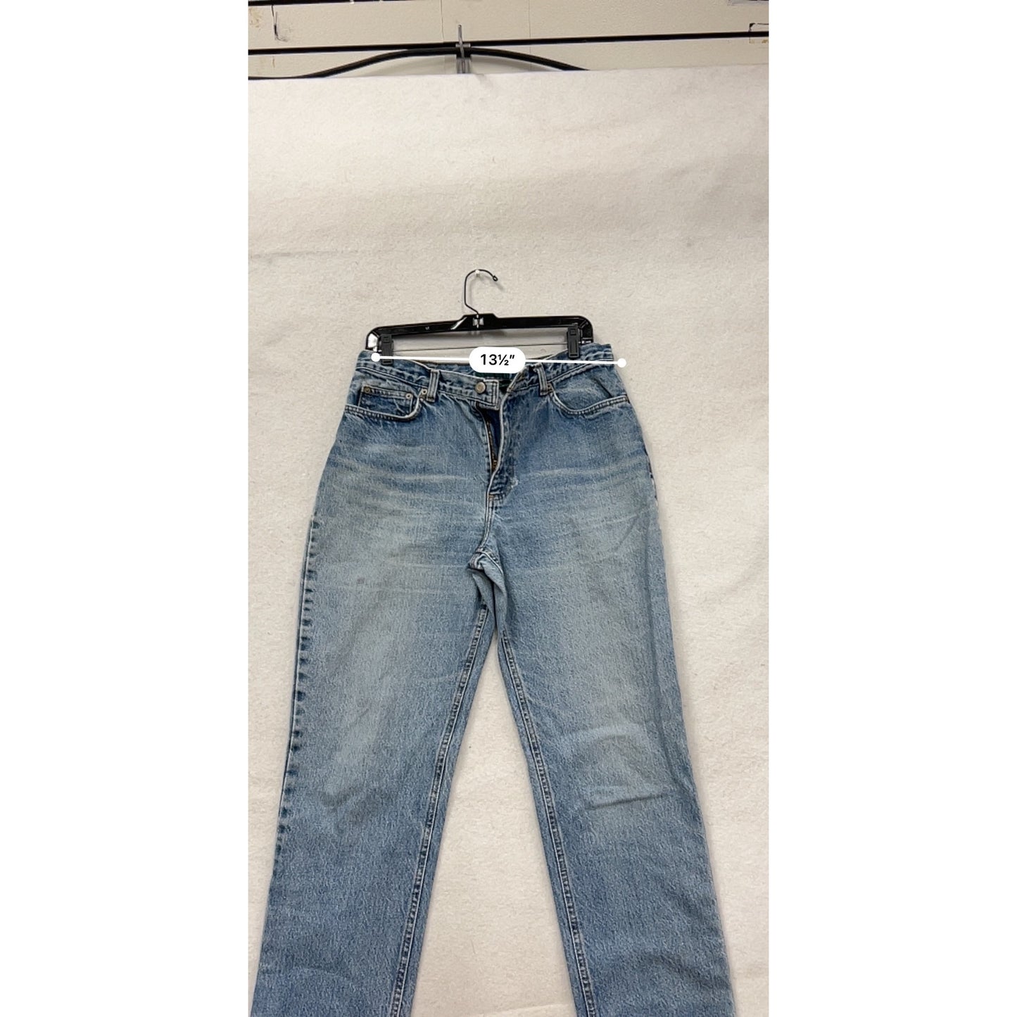 Lauren Jeans Co. Ralph Lauren Straight Leg Denim Jeans Size 12 #178A