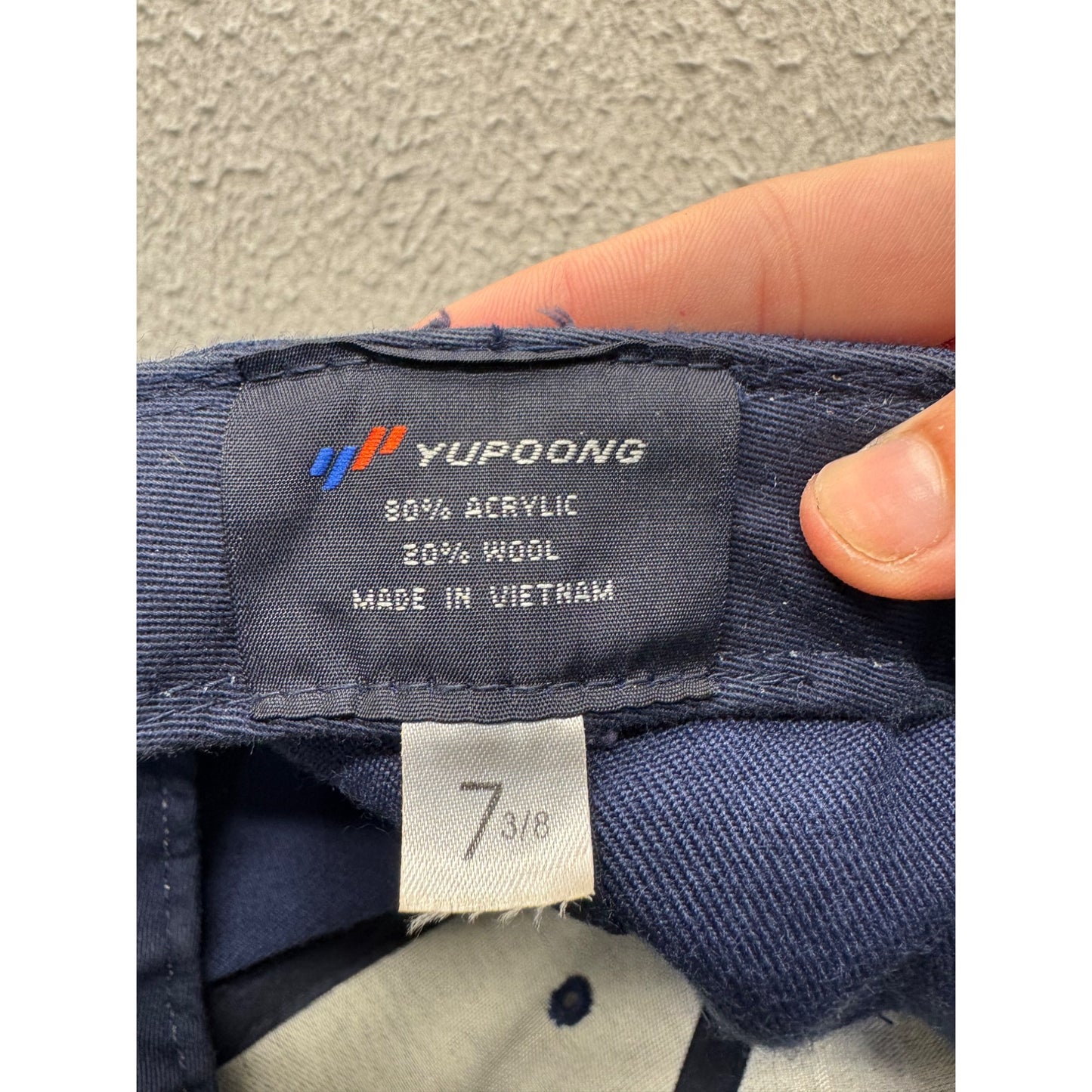 Stack Ducks Navy Blue Embroidered Snapback Hat #39