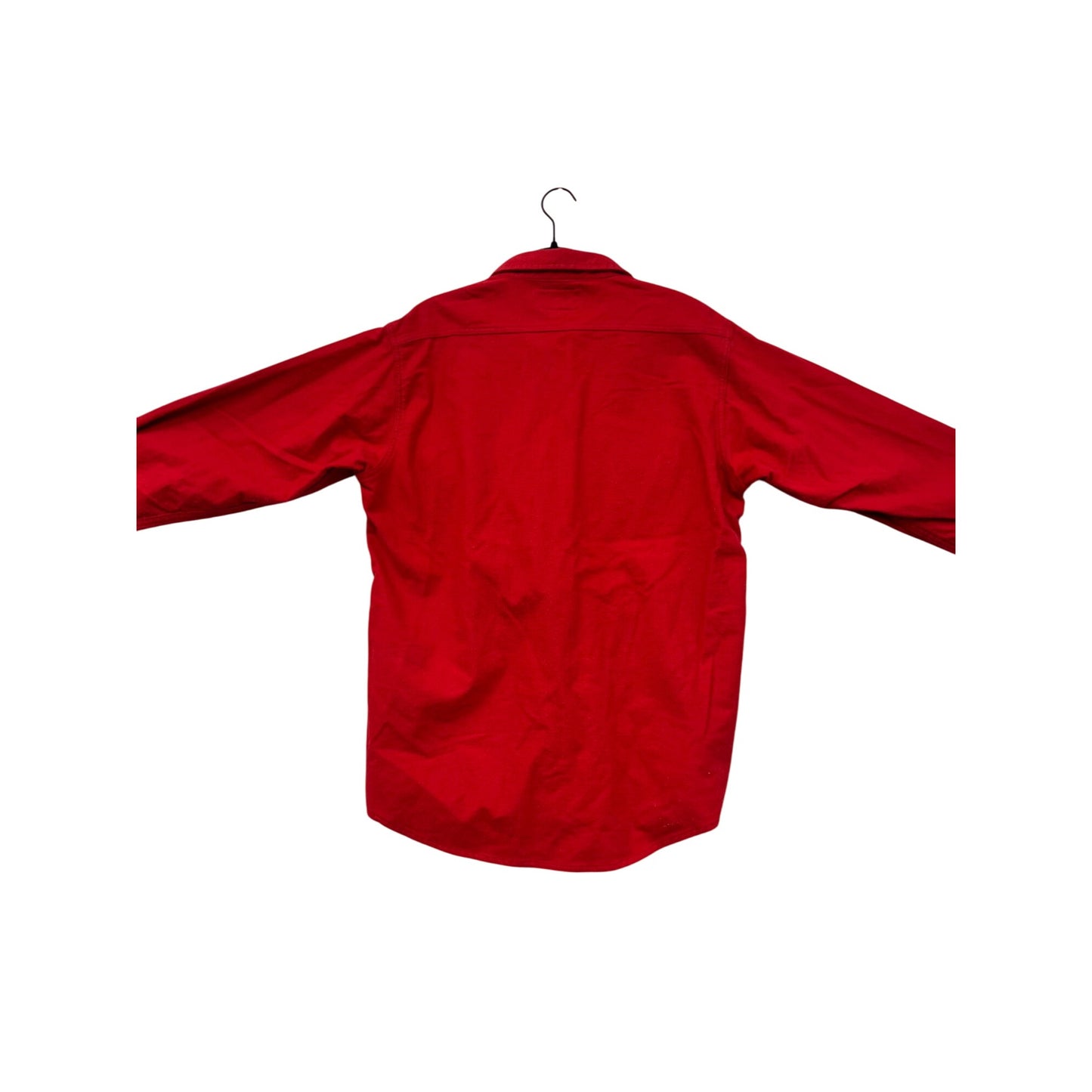 Scheels Sports Outfitters Red Button-Up Mens Shirt Size L #8968
