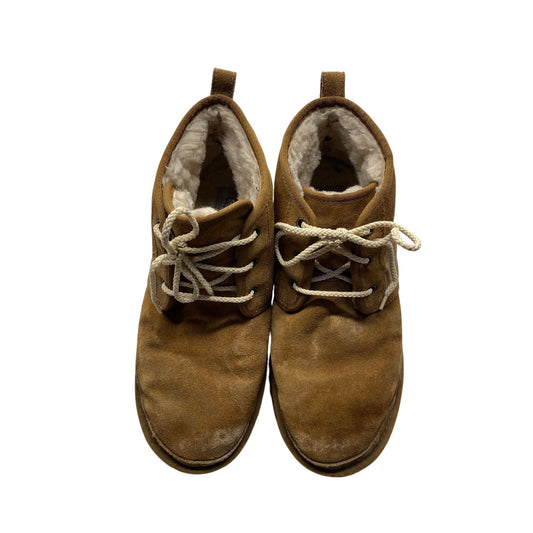 UGG Mens Suede Shearling Lined Lace-Up Chukka Boots #7271