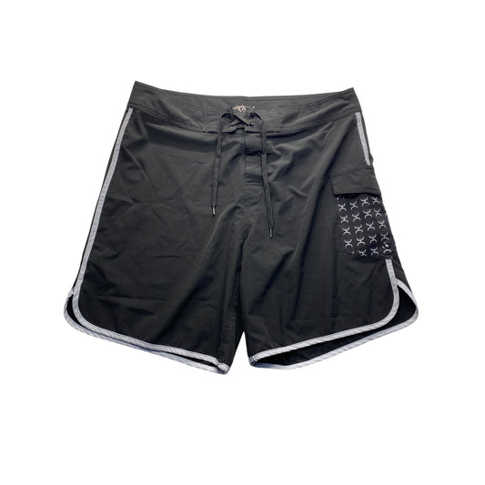 Black Hooey Swim trunks #5491