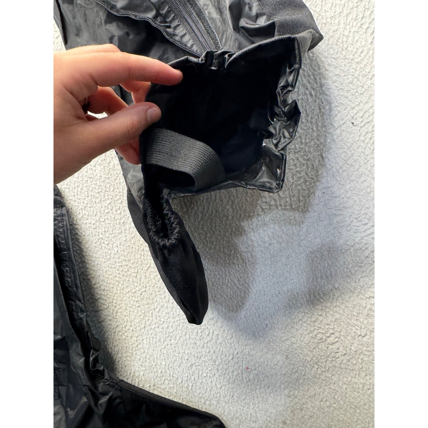 Motocentric Mototrek Boot Covers Large Black Waterproof Motorcycle Gear #9900