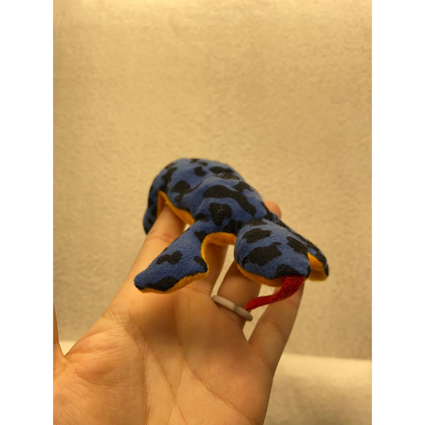 Ty Beanie Baby Lizzy Lizard Plush Pair 1995 #7388