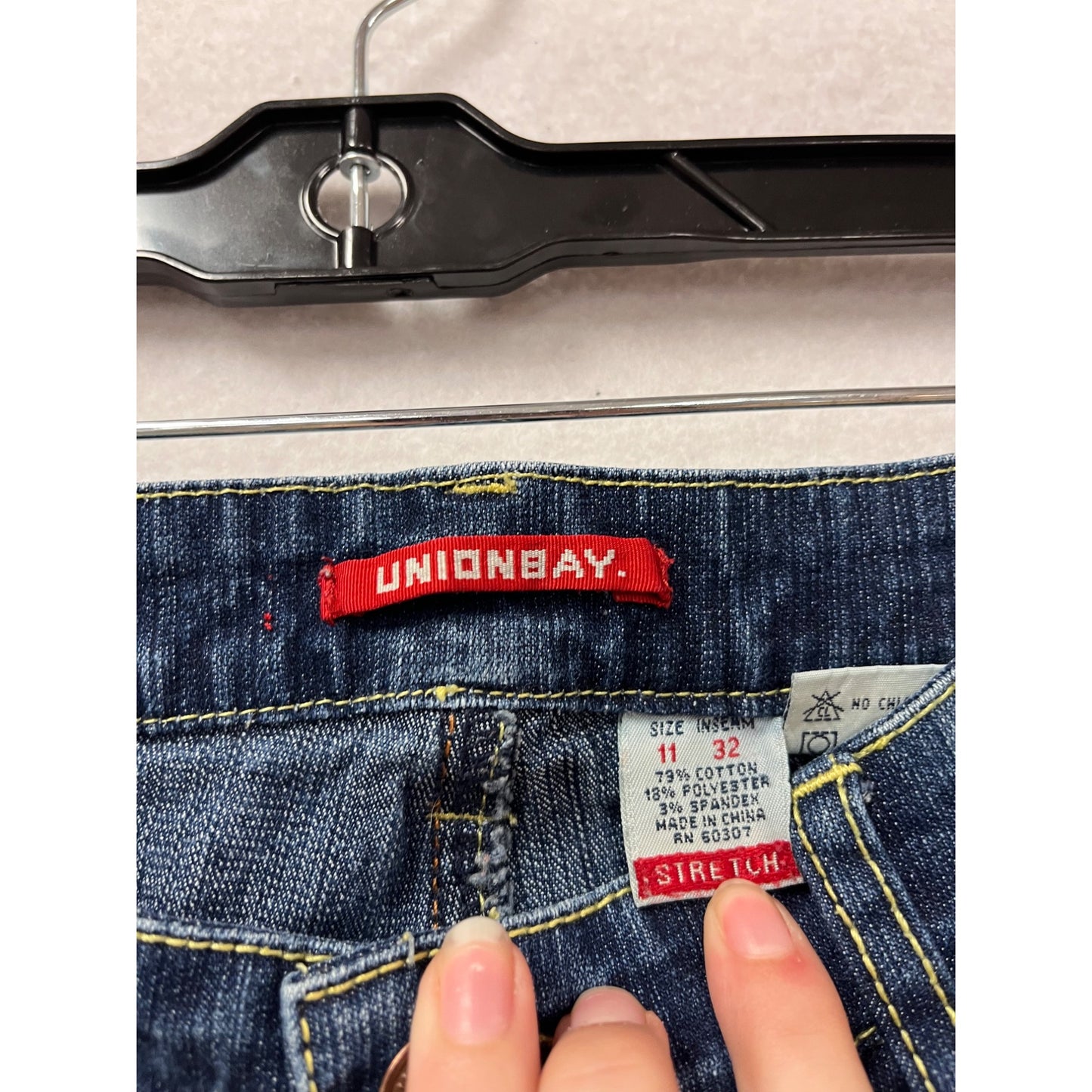 Unionbay Flared Stretch Jeans Size 11/32 #677A