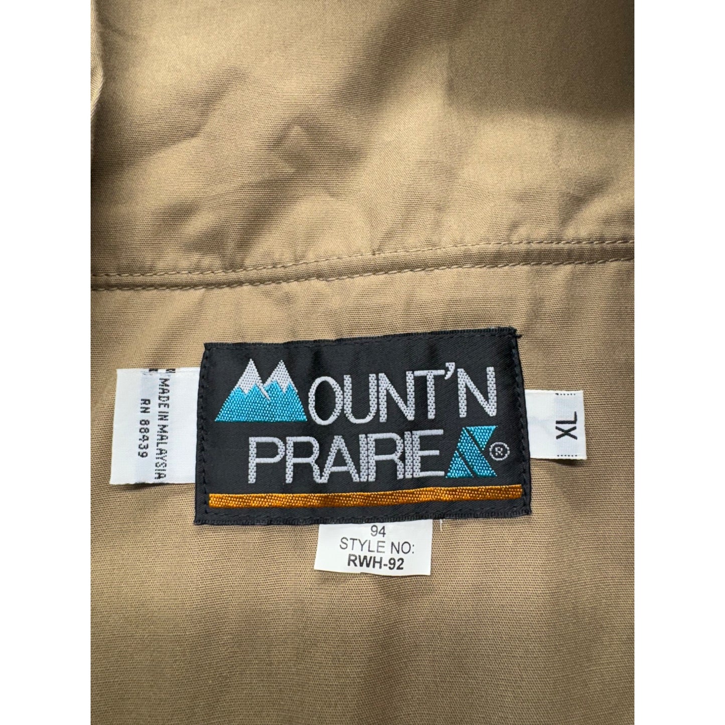 Vintage MountN Prairie outdoor vest #7527