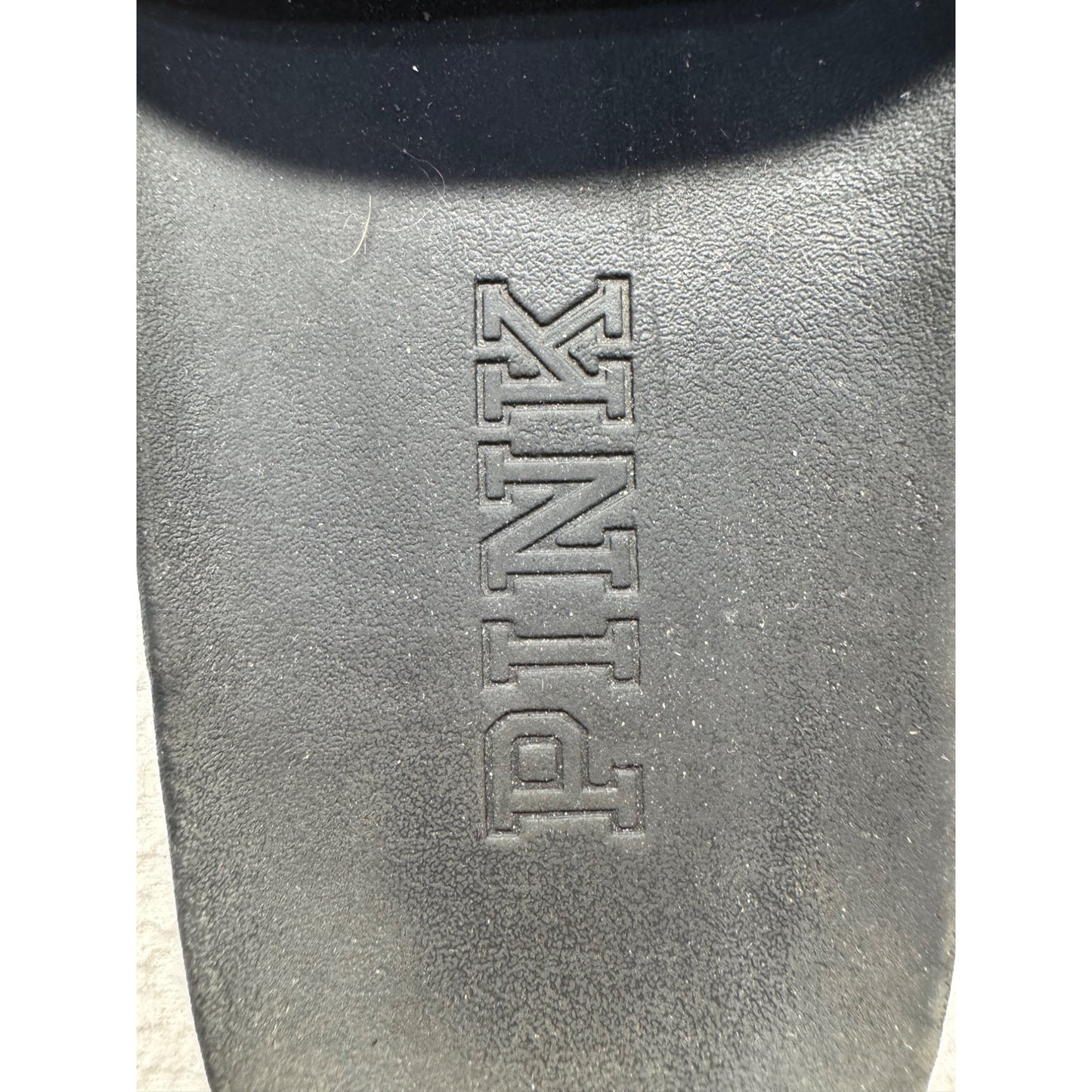 Victorias Secret Pink Mint Green & Black Slide Sandals Size 8 #9402