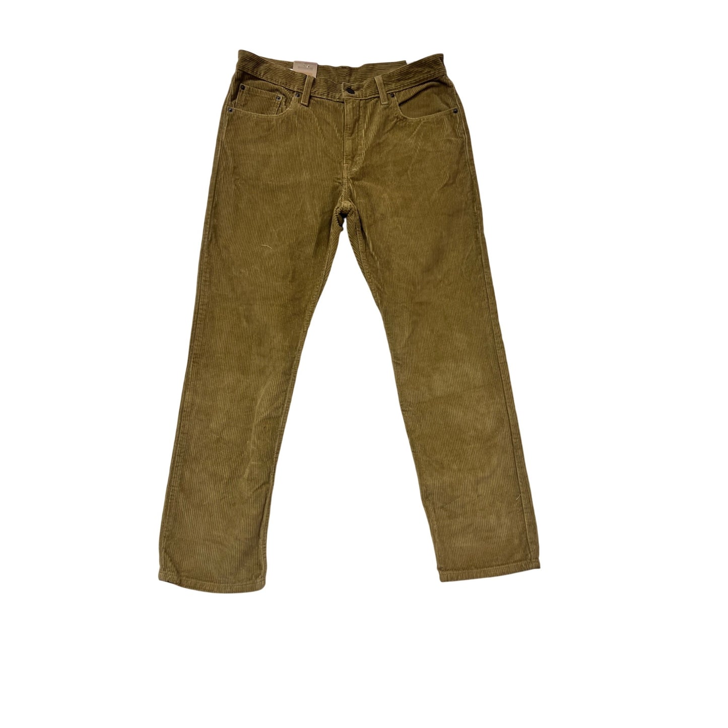 Levis Corduroy Pants 33X30 Original Casual Fit Tan #453A