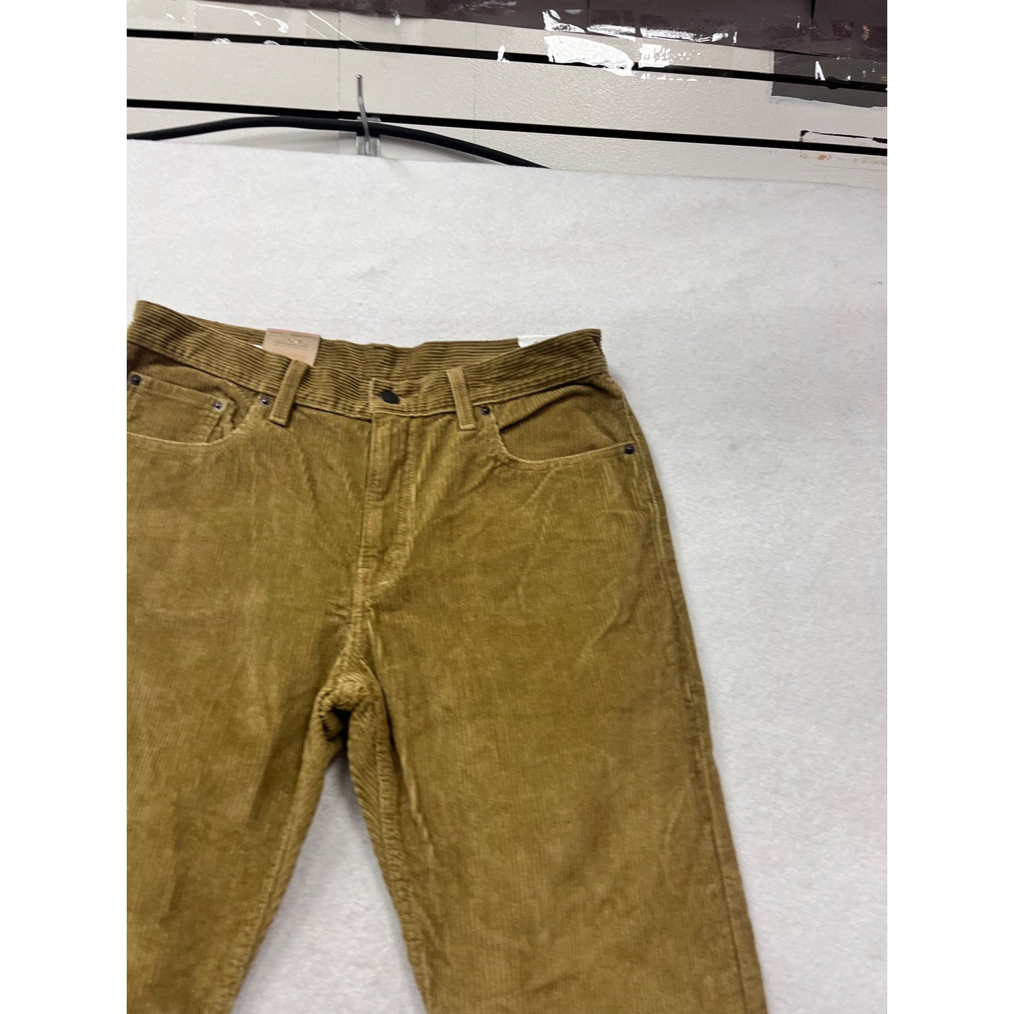 Levis Corduroy Pants 33X30 Original Casual Fit Tan #453A