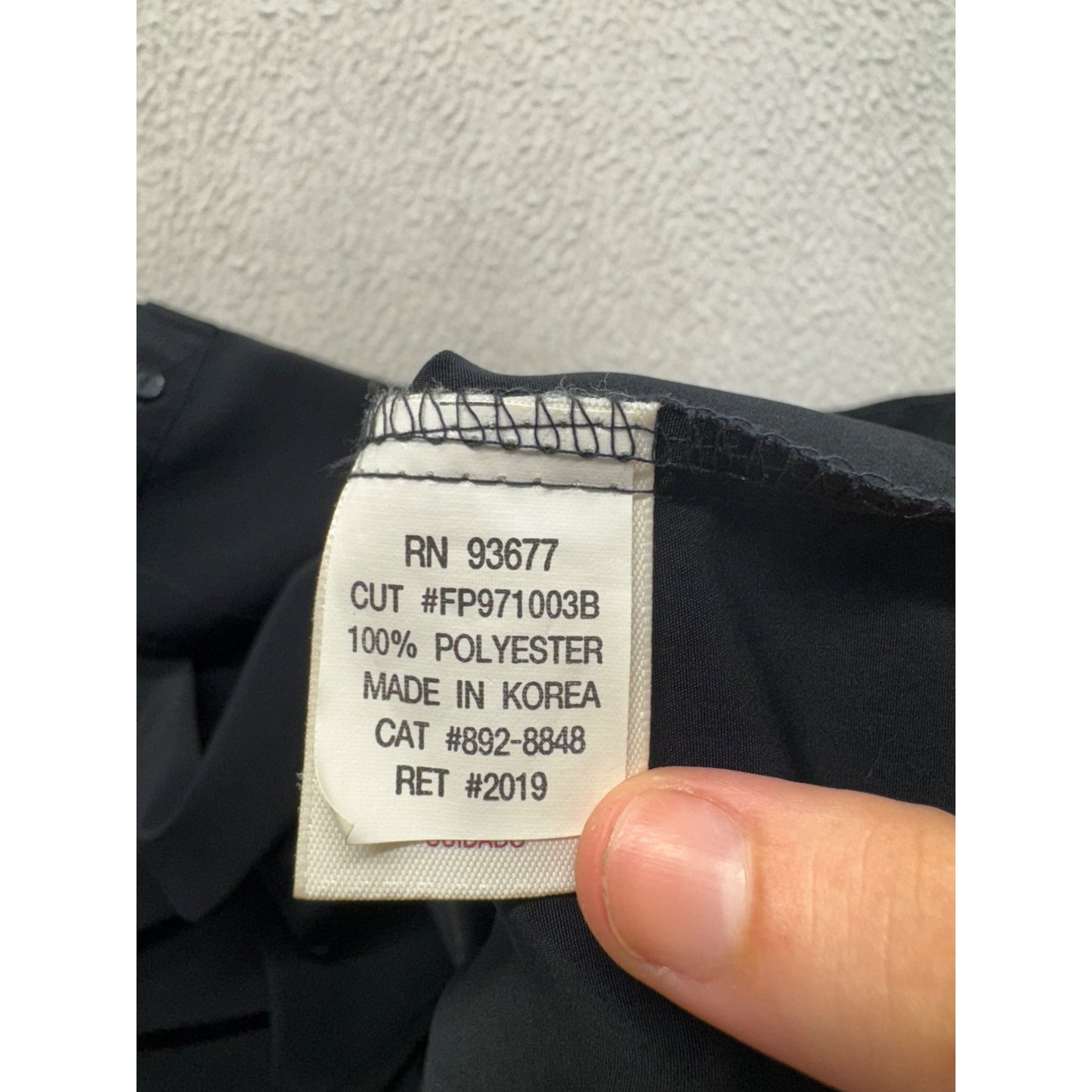 Worthington Black Short Sleeve Blouse 22W 85B