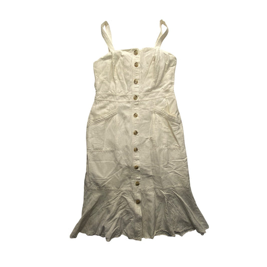 Banana Republic Button-Up Midi Dress Size 10 #7080