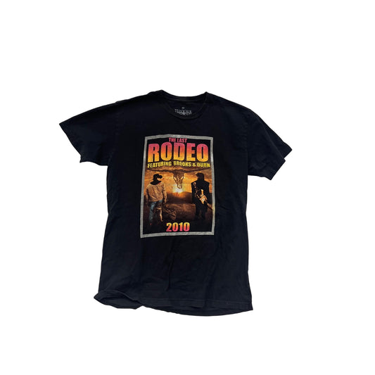 Brooks & Dunn 2010 The Last Rodeo Tour T-Shirt M #8784