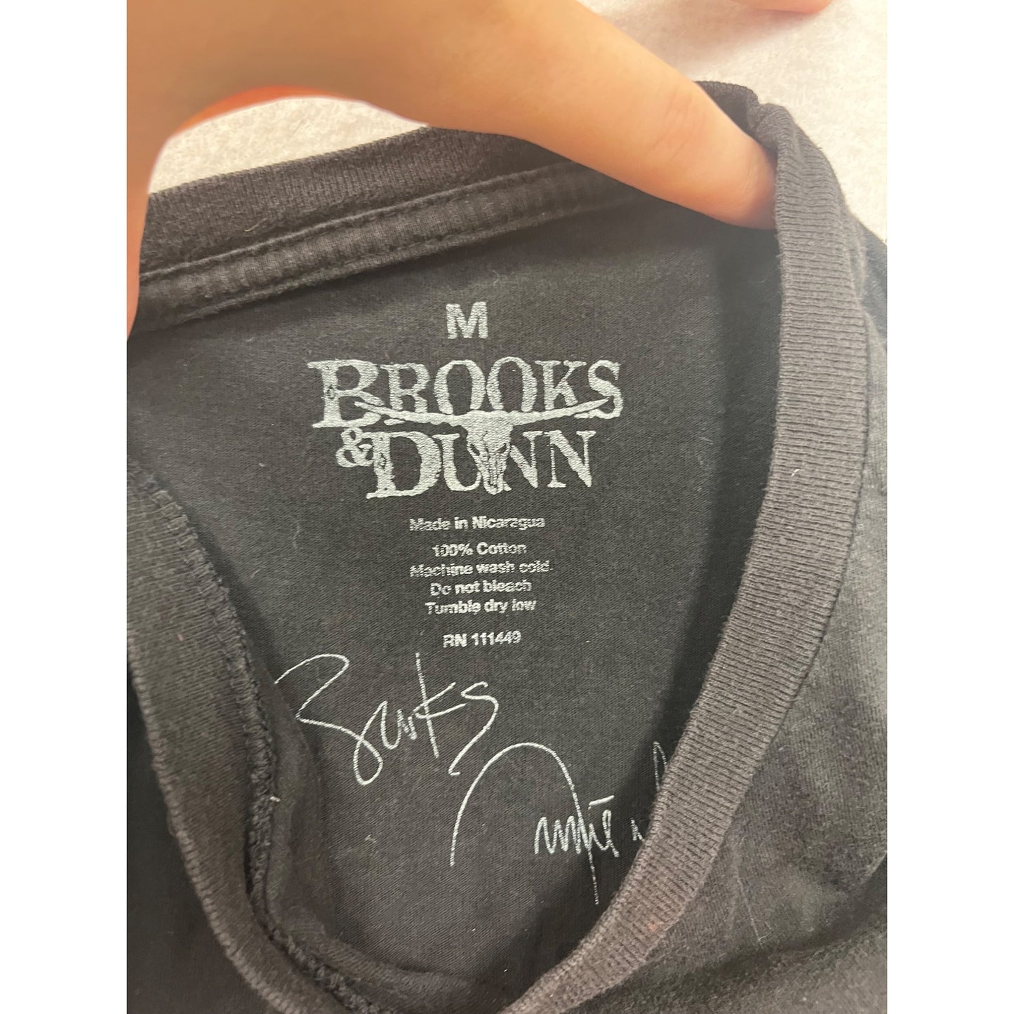 Brooks & Dunn 2010 The Last Rodeo Tour T-Shirt M #8784