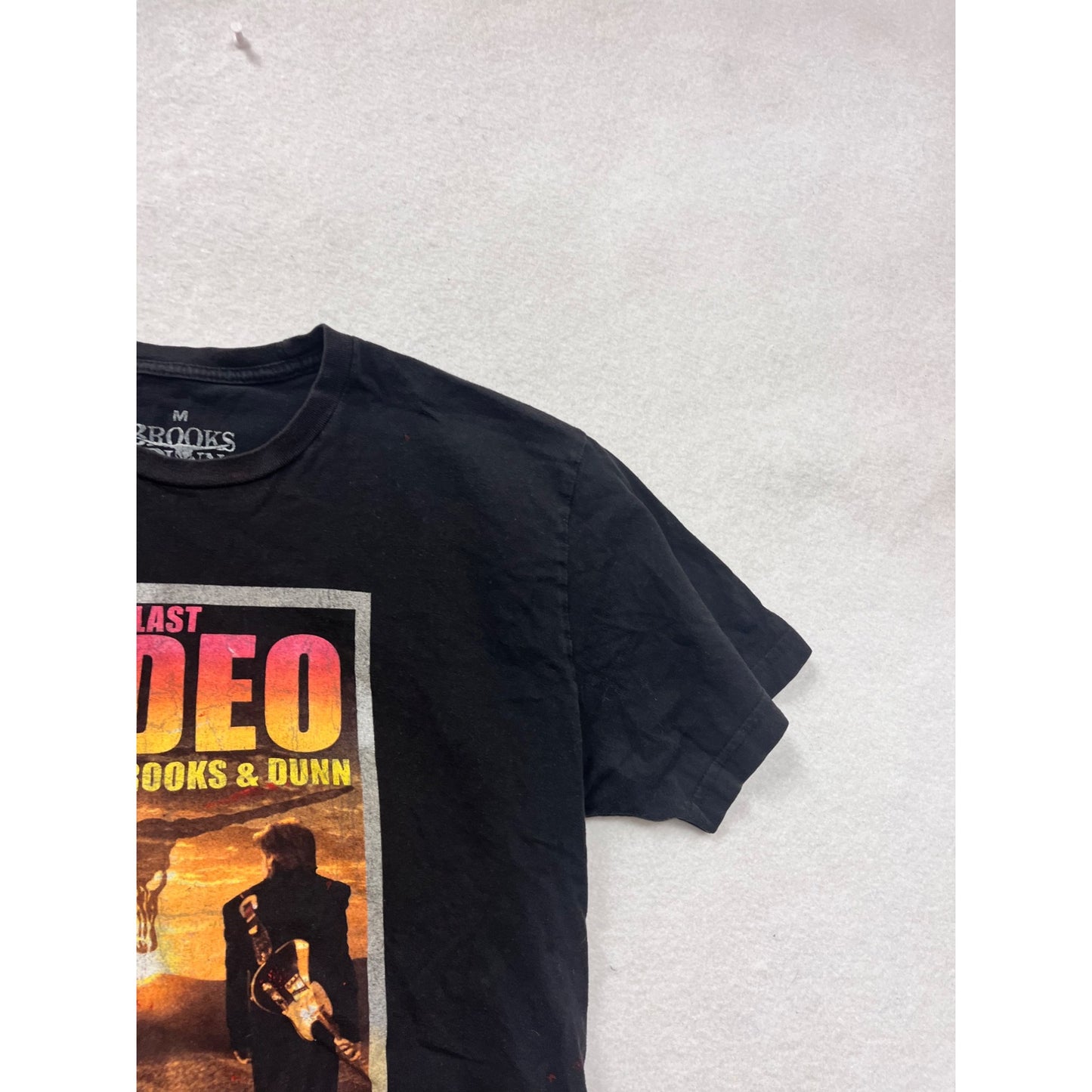 Brooks & Dunn 2010 The Last Rodeo Tour T-Shirt M #8784